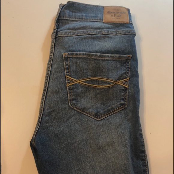 Abercrombie and fitch blue skinny jeans - Picture 2 of 4